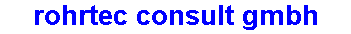 rohrtec consult gmbh